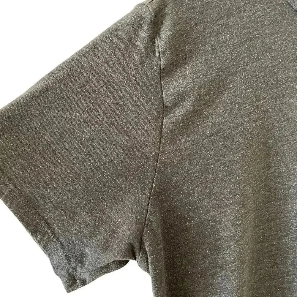 Threads 4 Thoughts Black Crewneck Soft Cotton Short Sleeves T-Shirt M #1484